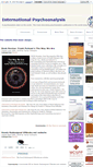 Mobile Screenshot of internationalpsychoanalysis.net