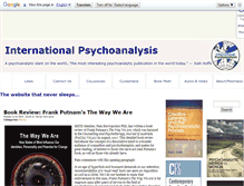 Tablet Screenshot of internationalpsychoanalysis.net
